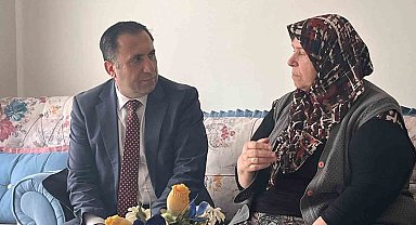 Şehit ailelerine vefa ziyareti