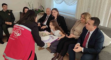 Şehit Astsubay Nejdet Aydoğdu'nun kızına doğum günü sürprizi