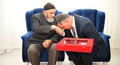 Şehit babasına vefa