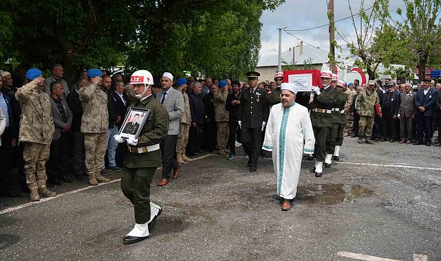 Şehit Karadağ, Muş'ta son yolculuğuna uğurlandı