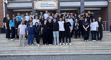 Şehit Sacit Olcay Kabaklıoğlu Tarım Lisesi'nde okul tanıtımı ve hayır yemeği düzenlendi