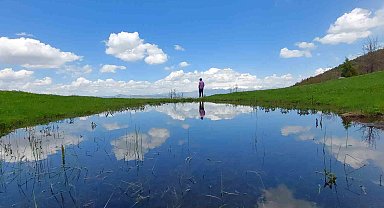 Şehrin stresinde bunalanlar Çimen Dağları'nda nefes aldı