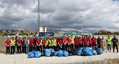 Selçuklu Belediyesi'nden çevre temizliği etkinliği