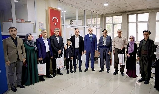 Şemdinli'deki gazilere akıllı baston desteği