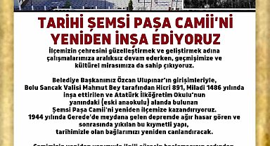 Şemsi Paşa Camisi 81 sonra yeniden inşa edilecek