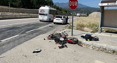 Seydikemer'de motosiklet kazası:1 ölü