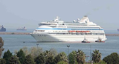Sezonun ilk kruvaziyeri Samsun'da