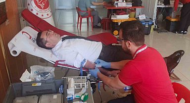 Siirt'te savcı ve hakimler kan bağışında bulundu