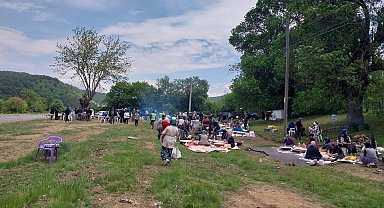 Simav Ahmetli köyünde yağmur duası