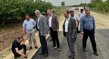Simav'ın Kayaışık köyüne 5,5 kilometrelik asfalt yol