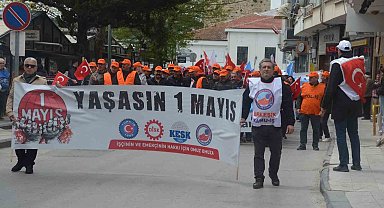Sinop'ta 1 Mayıs kutlamaları