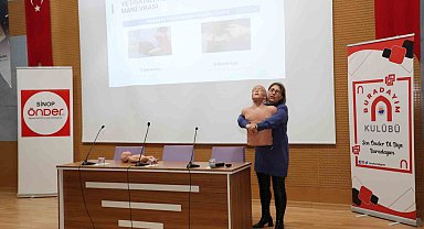 Sinop'ta hayat kurtaran konferans