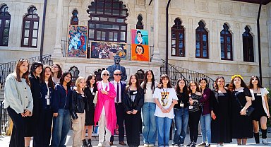Sinop'ta lise öğrencileri eserlerini beğeniye sundu