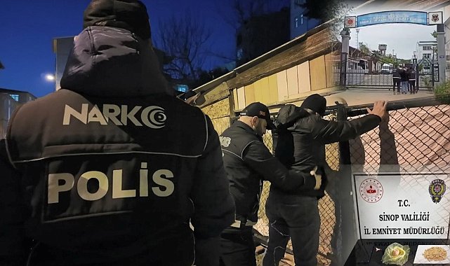 Sinop'ta uyuşturucu ve sahte para operasyonu: 3 tutuklama, 1 gözaltı