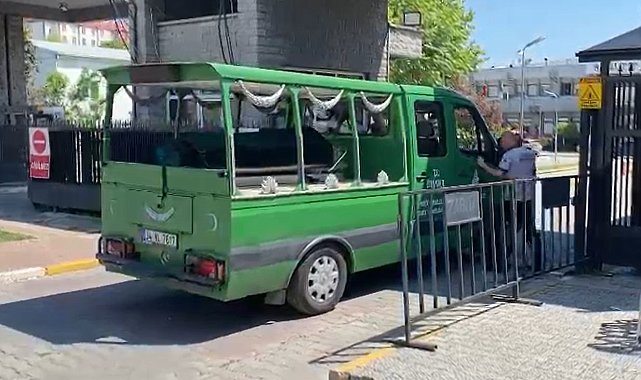Şişli'de eski kocası tarafında öldürülen kadının cenazesi Adli Tıp Kurumu'na getirildi
