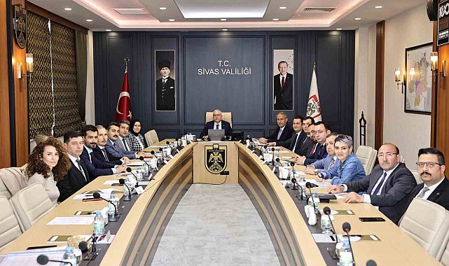 Sivas'ta Hayvanları Koruma Kurulu toplandı
