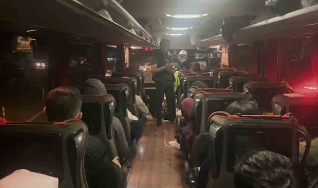 Sivil jandarmadan yolcu otobüslerine gizli denetim