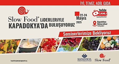 Slow Food liderleri Kapadokya'da buluşuyor