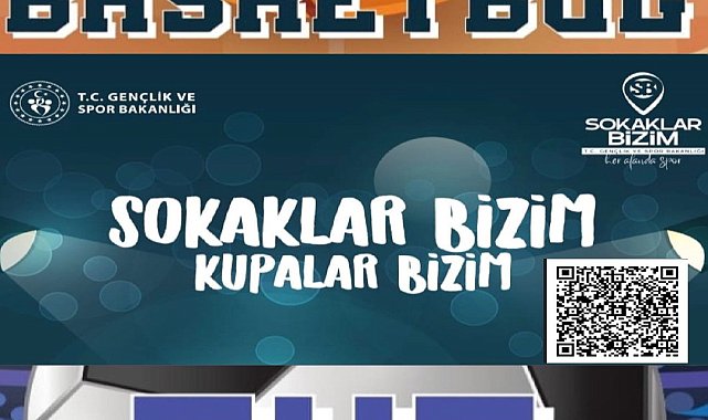 Sokaklar Bizim Gençlik Kupaları başlıyor