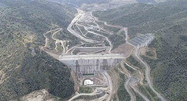 Söke Sarıçay Barajı'nda çalışmalar sürüyor