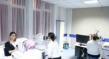 Söke'de göz laboratuvarı hizmete girdi