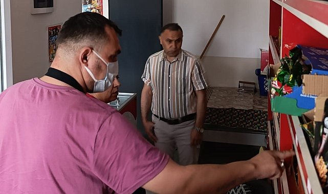 Söke'de okul kantin ve yemekhanelerine denetim