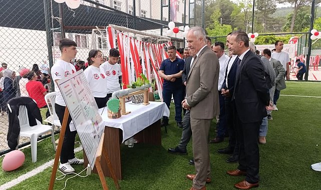 Soma'da TÜBİTAK Fuarı açıldı