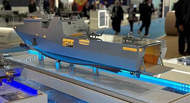 STM'nin 'Çok Maksatlı Destek Gemisi' ilk kez görücüye çıktı