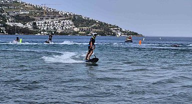 Su Jeti, Flyboard ve MotoSurf Türkiye Şampiyonası, Bodrum'da başladı