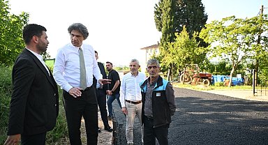 Suadiye Mahallesi'ne bin 720 tonluk asfalt serildi