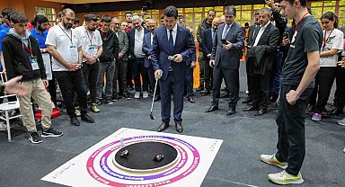 SUBÜ'de düzenlenen Robot ve Teknoloji Olimpiyatları bir ilk oldu