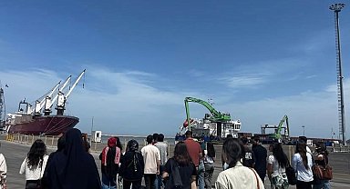 SUBÜ'lü öğreniciler, dış ticaretin pratik yönlerini yerinde gördü