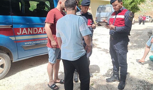 Sugözü Orman Parkı'nda denetim yapıldı