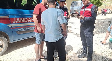 Sugözü Orman Parkı'nda denetim yapıldı