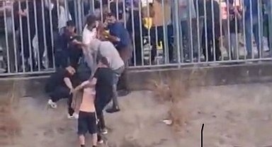 Sulama kanalına düşen adamı vatandaşlar kurtardı