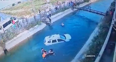 Sulama kanalında can pazarı