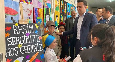 Sultandağı'nda Halk Eğitim Merkezinde yıl sonu sergisi açıldı