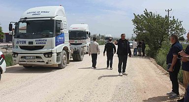 Sünnetci, sürücü kursları sınav alanlarını inceledi