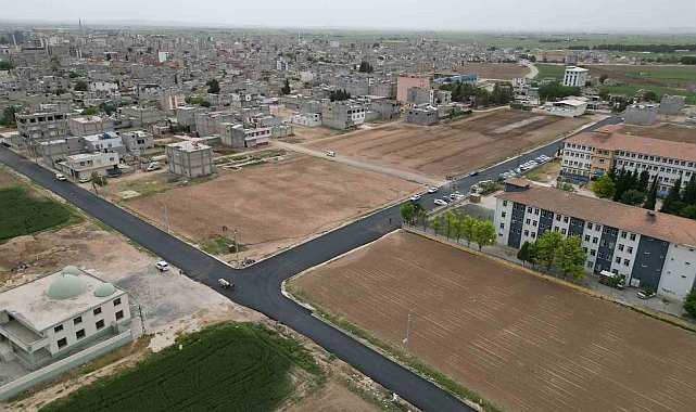 Suruç'ta yollar yenileniyor