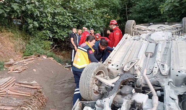 Susurluk'ta trafik kazası: 1 yaralı