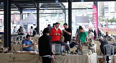 Talas Antika Pazarı nostaljiye yolculuk yaşattı