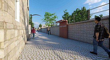 Talas'ta 'Türkçe Sokağı' hayat buluyor