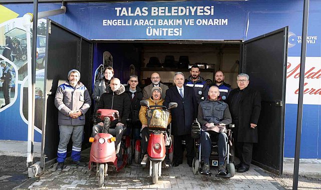 Talas'ta engellilerin yüzünü güldüren tesis