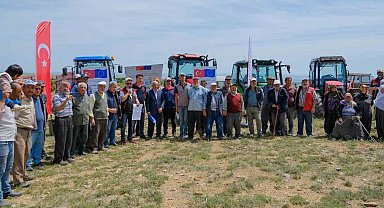 Tarımsal üretim için gübreleme yapılan mera arazisi 3 milyon metrekareye ulaştı