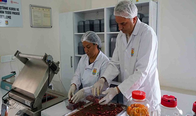 Tarsus'ta meyve ve sebze paketleme tesisi hizmete girdi