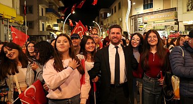 Tavas 19 Mayıs coşkusunu Necati ve Saykolar ile yaşadı