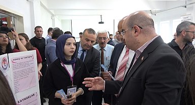 Tavşanlı Atatürk Anadolu Lisesi öğrencileri projelerini tanıttı