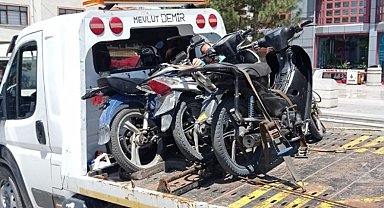 Tavşanlı'da gece gündüz motosiklet takibi