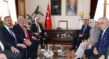 TBMM Başkanı Kurtulmuş'tan AK Parti Meclis Grubu'na ziyaret