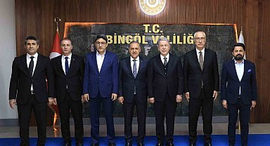 TBMM Milli Savunma Komisyonu Başkanı Akar, Bingöl Valiliğini ziyaret etti
